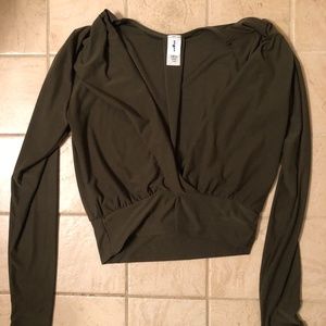 Boutique Olive Green Long Sleeve